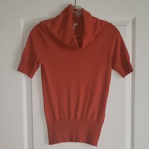 H&M Orange Short Sleeve Top
